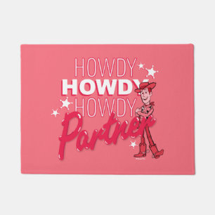 Toy Story   Woody "Howdy Howdy Howdy Partner" Doormat