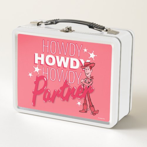Toy Story  Woody Howdy Howdy Howdy Partner Metal Lunch Box