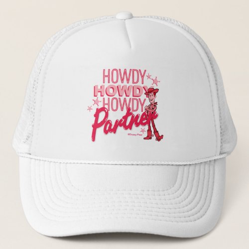 Toy Story  Woody Howdy Howdy Howdy Partner Trucker Hat