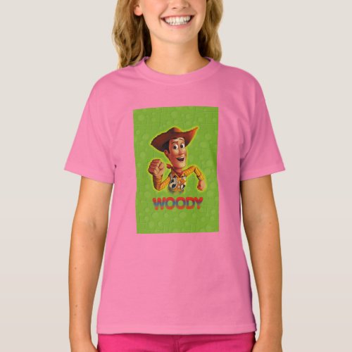 Toy Story Woody shaking fist T_Shirt