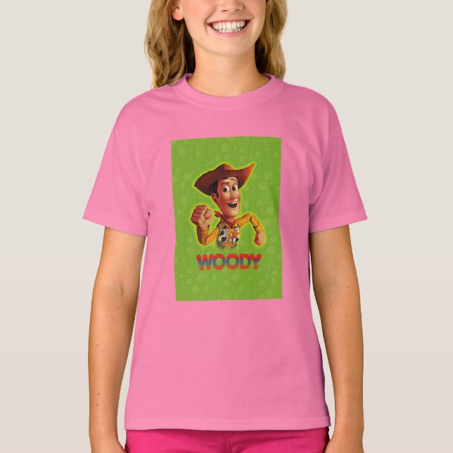 Toy Story Woody shaking fist T-Shirt (Front)