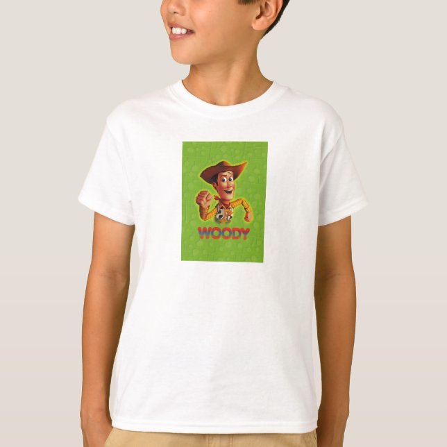 Toy Story Woody shaking fist T-Shirt (Front)