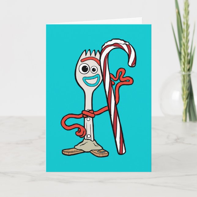 Toy Story | Woody's Christmas Light Lasso Card (Front)