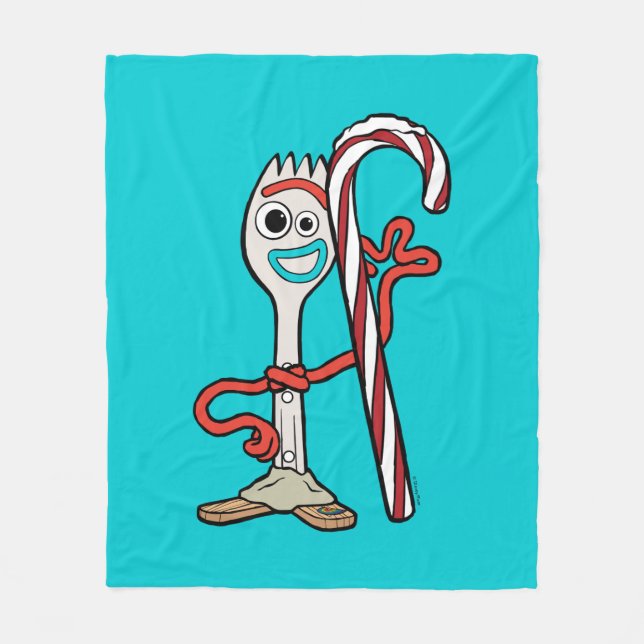 Toy Story | Woody's Christmas Light Lasso Fleece Blanket (Front)