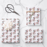 Stitch, Aloha Christmas Pattern Wrapping Paper