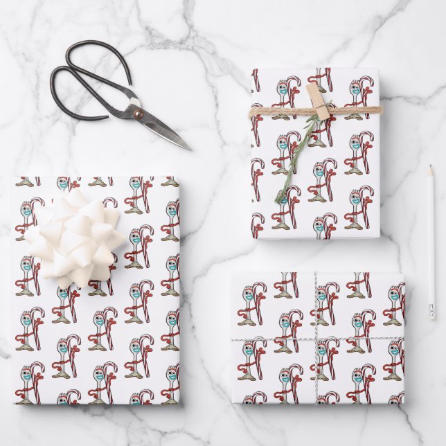 Toy Story | Woody's Christmas Light Lasso Wrapping Paper Sheets (Front)