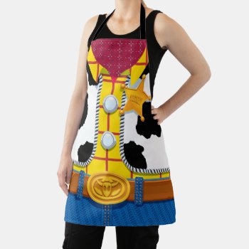 Toy Story | Woody's Sheriff Outfit 2 Apron by ToyStory at Zazzle