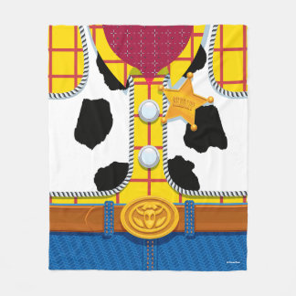 Toy Story | Woody's Sheriff Outfit Fleece Blanket