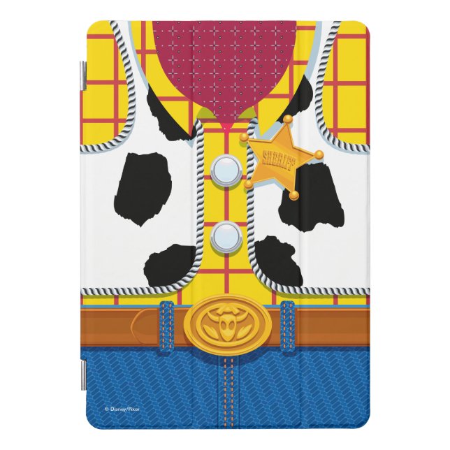 Toy Story | Woody's Sheriff Outfit iPad Pro Cover (Front)