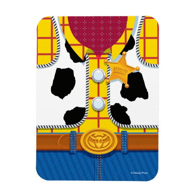 Toy Story | Woody's Sheriff Outfit Magnet (Vertical)