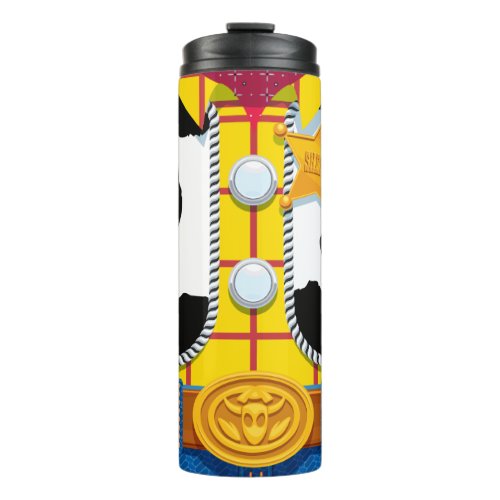 Toy Story  Woodys Sheriff Outfit Thermal Tumbler