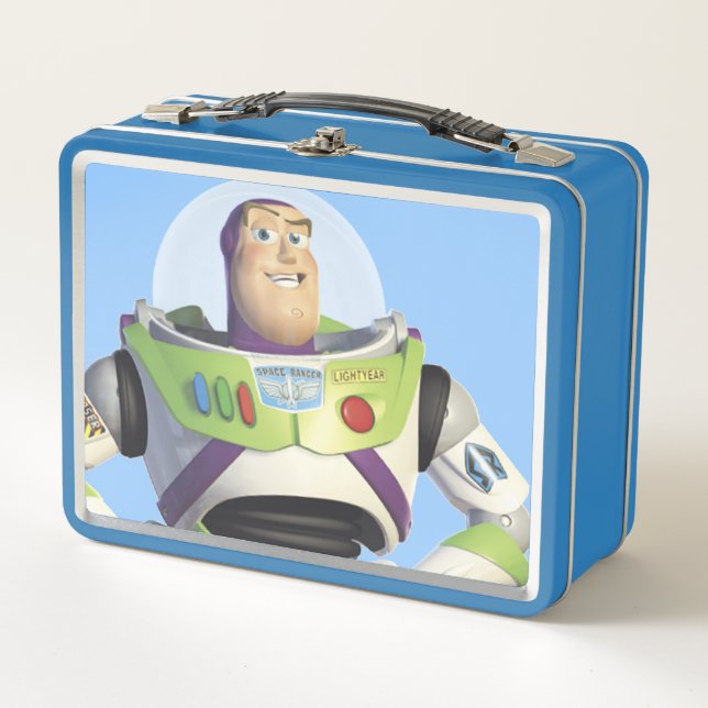 Toy Story's Buzz Lightyear Metal Lunch Box (Front)