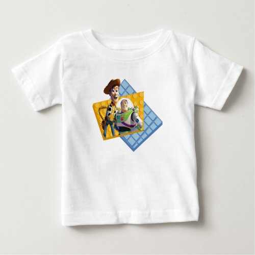 Toy Storys Buzz  Woody  Baby T_Shirt