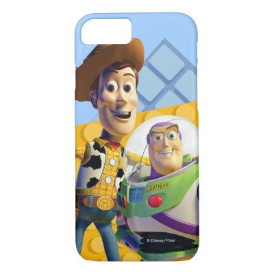 Toy Story&#39;s Buzz &amp; Woody iPhone 8/7 Case