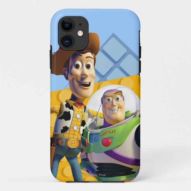 Toy Story's Buzz & Woody Case-Mate iPhone Case (Back)