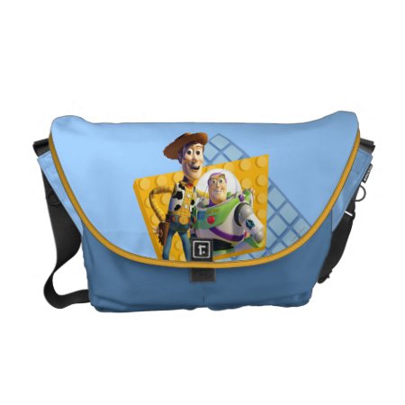 Toy Story's Buzz & Woody Messenger Bag