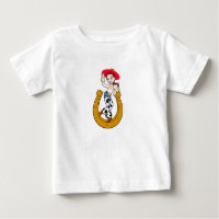 Toy Story's Jesse on Horseshoe Baby T-Shirt