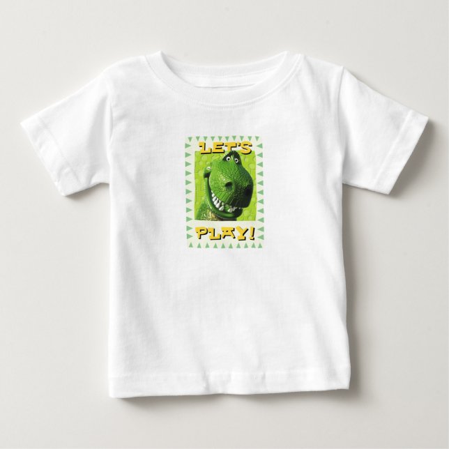 Toy Story's "Let's Play!" Design Baby T-Shirt (Front)