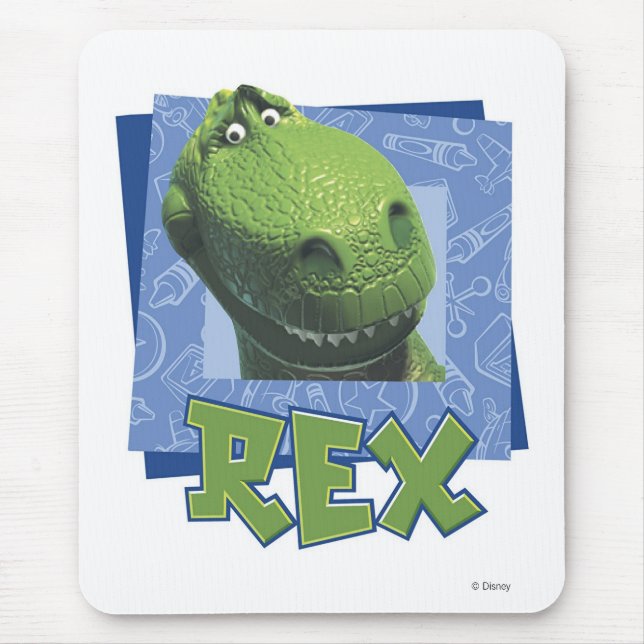 Toy Story's Rex Mouse Pad (Front)