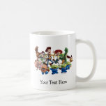 Toy Story's Squad Coffee Mug<br><div class="desc">Start your day with the Toy Story squad! This vibrant coffee mug features Woody, Buzz Lightyear, Jessie, and Rex in a playful design that captures the adventurous spirit of the Pixar classic. Perfect for fans of all ages, this mug brings a touch of storybook charm to your coffee or tea...</div>