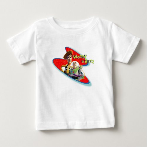 Toy Storys Woody and Buzz Baby T_Shirt