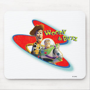 Toy Story's Woody and Buzz Mouse Pad