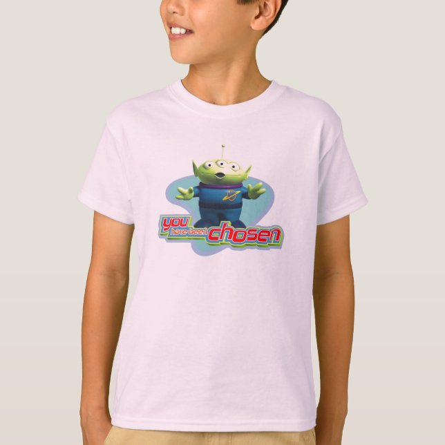 Toy Story's "You have been chosen" Alien Design T-Shirt (Front)