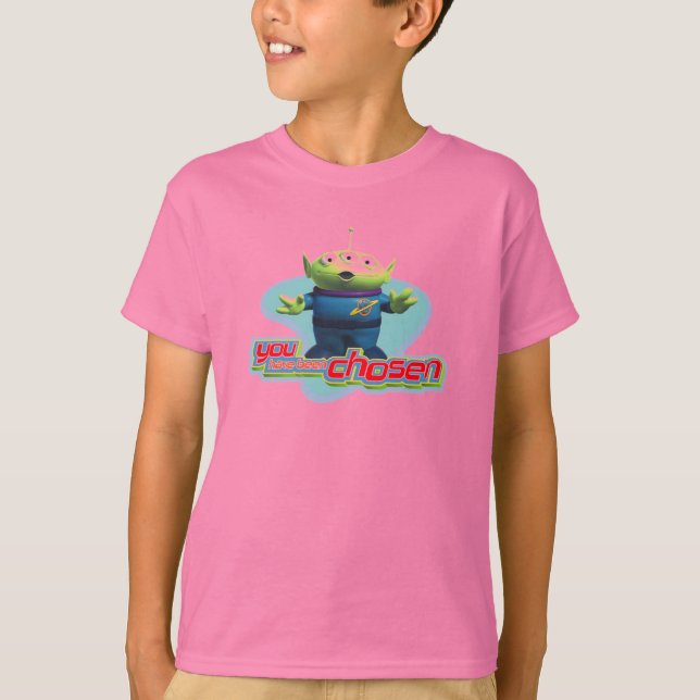 Toy Story's "You have been chosen" Alien Design T-Shirt (Front)