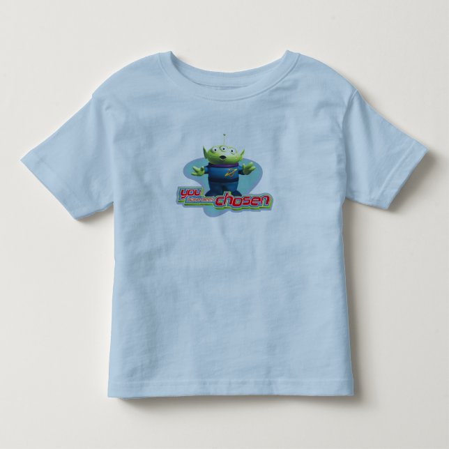 Toy Story's "You have been chosen" Alien Design Toddler T-shirt (Front)
