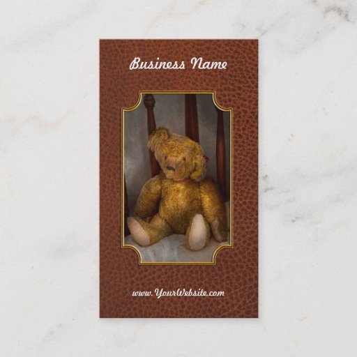 Customizable Toy - Teddy Bear - My Teddy Bear  Business Card Templates