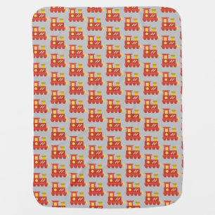 toy train baby blanket