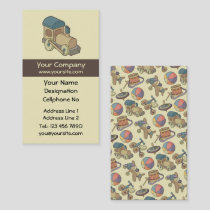 Toy Train Business Card