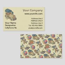 Toy Train Business Card