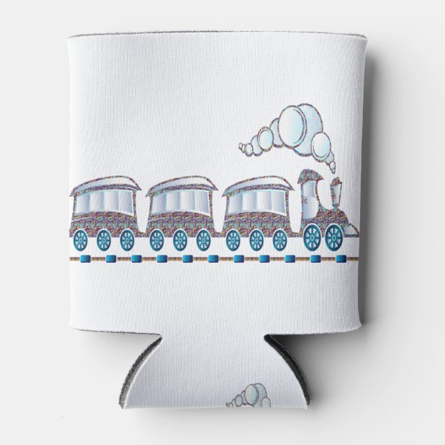 Toy Train Can Cooler (Front)