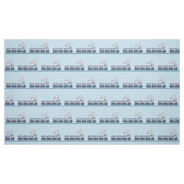 Toy Train Fabric (Fat Quarter)