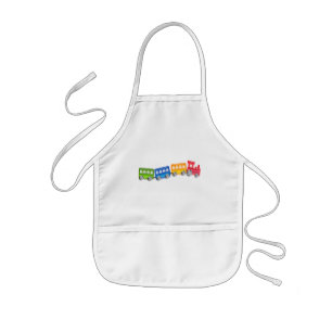 Toy Train Kids' Apron