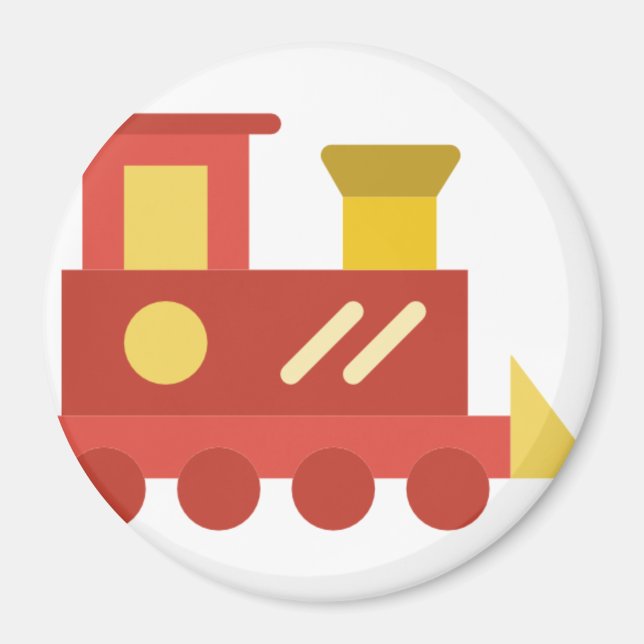 toy train magnet (Front)