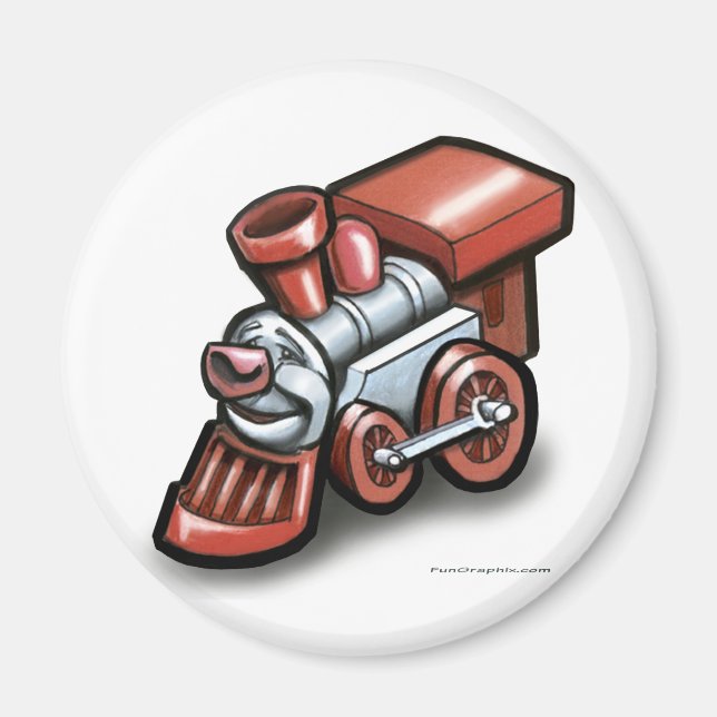 Toy Train Magnet (Front)