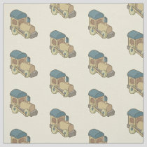 Toy Train Pattern Fabric