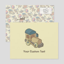 Toy Train Postcard