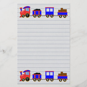 Toy Train Stationery