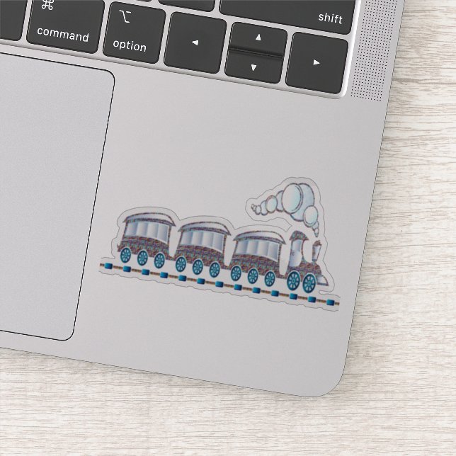 Toy Train Sticker (Detail)