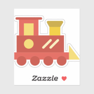toy train sticker