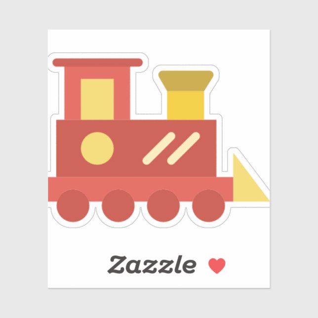 toy train sticker (Sheet)
