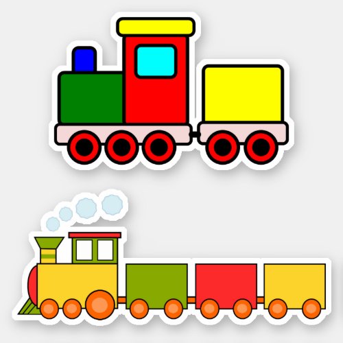 Toy Trains Sticker