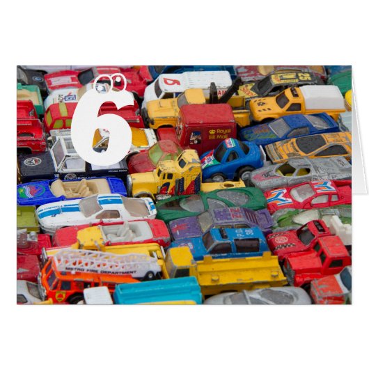 Toy Vehicles Card (Front Horizontal)