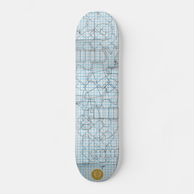 toygami sk8 skateboard deck (Front)