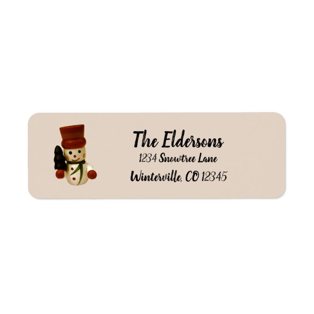 Toyland Holiday Address Labels (Front)