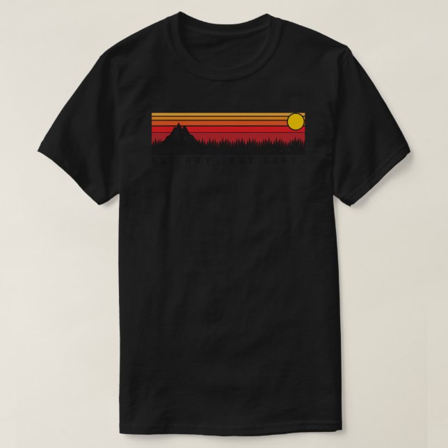 Toyota 4runner 4th Gen and Trailer (Get out. Get L T-Shirt (Design Front)