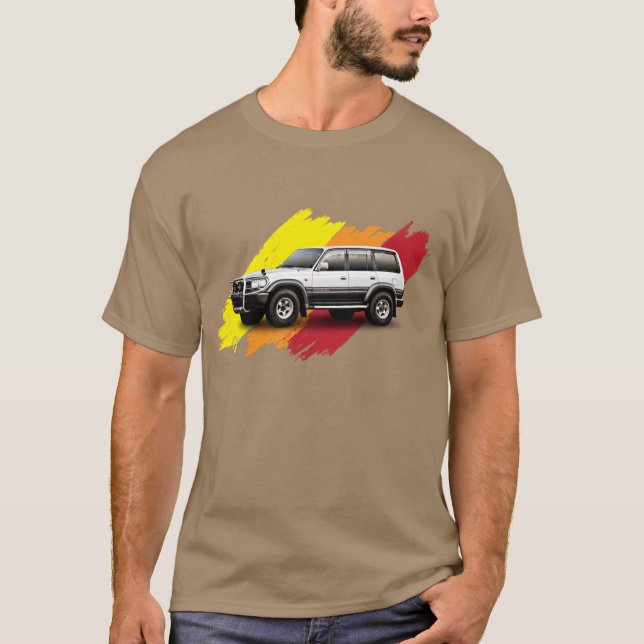 Toyota 80 Series Land Cruiser T-Shirt (Front)
